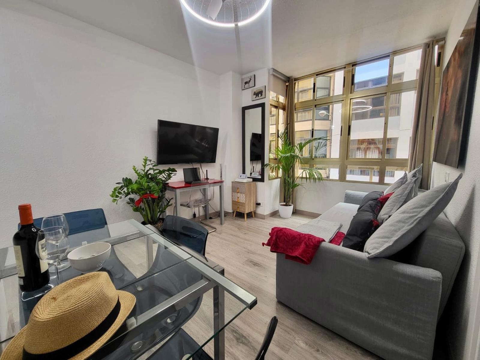 2 Bedrooms Flat 50 Mts Away From Las Canteras Beach Las Palmas de Gran Canaria Exteriör bild
