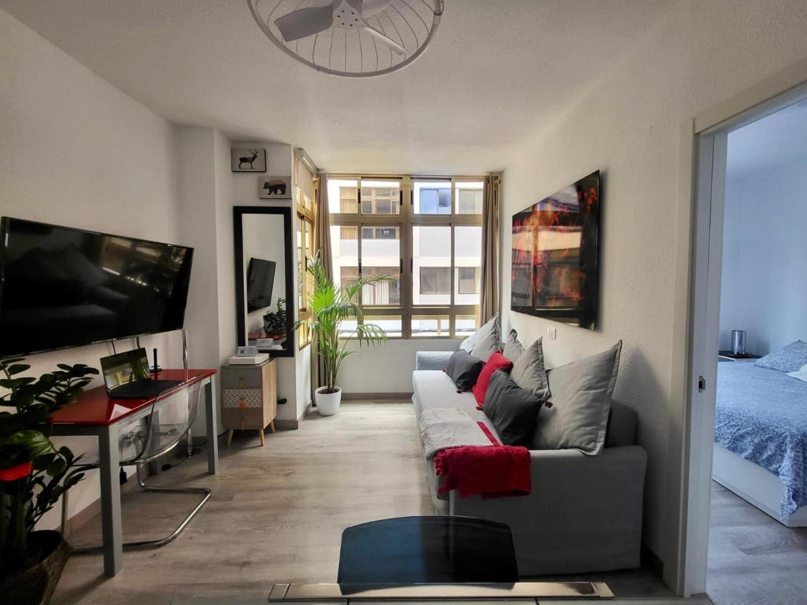 2 Bedrooms Flat 50 Mts Away From Las Canteras Beach Las Palmas de Gran Canaria Exteriör bild
